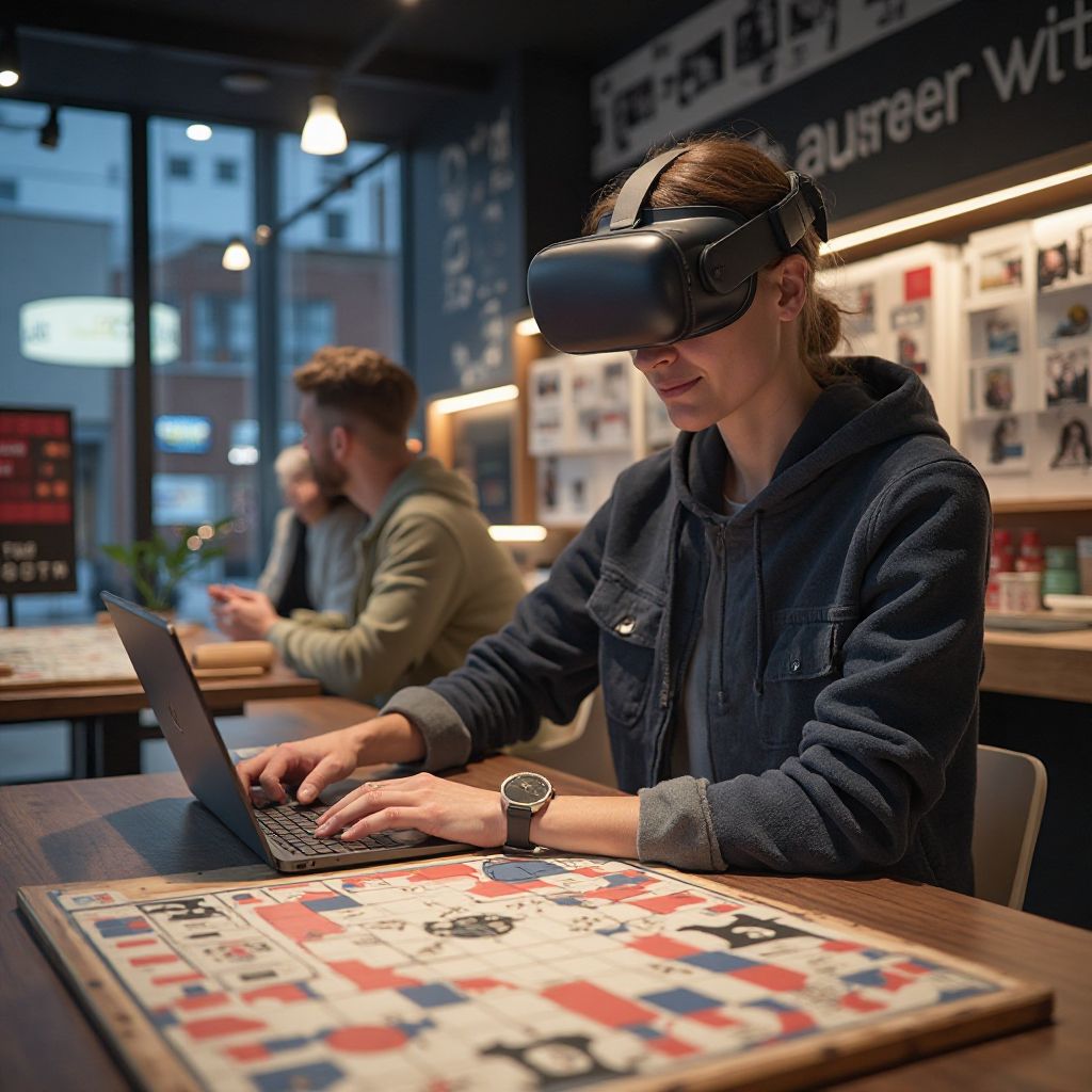 Expérience de jeu en réalité virtuelle